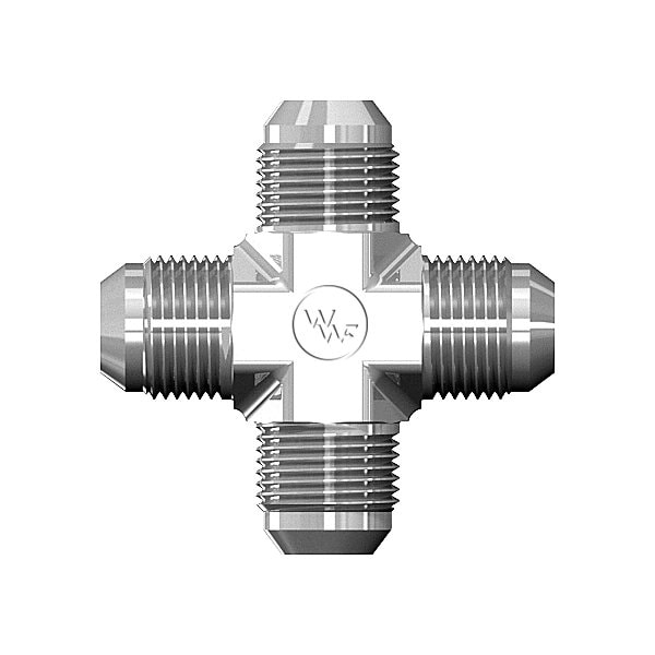 World Wide Fittings Male JIC Cross F5955X20X20X20X20 - main